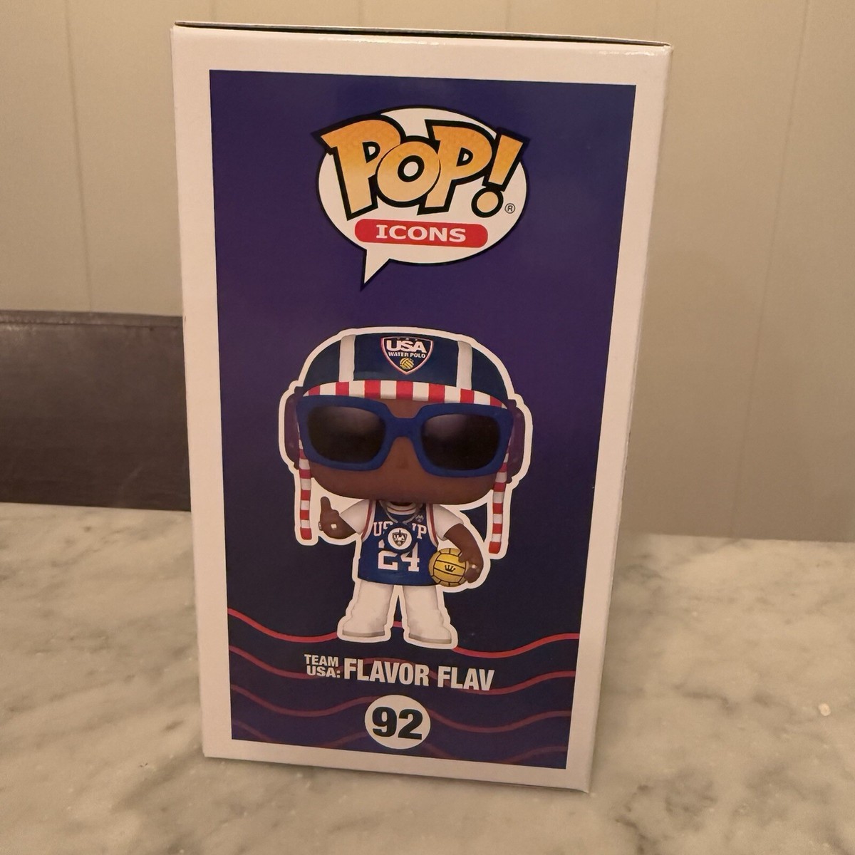 Funko Pop 92 Team USA: Flavor Flav- Funko Shop Exclusive | eBay