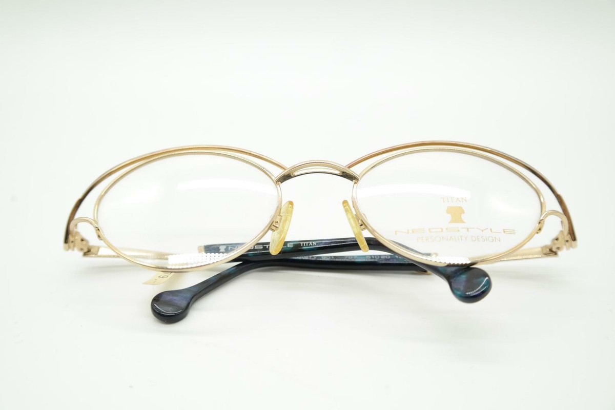 Unisex Neostyle Titan Dynasty Gold Eyeglass Frame Glasses Neostyle Dynasty 424 - XL 80 main image 2