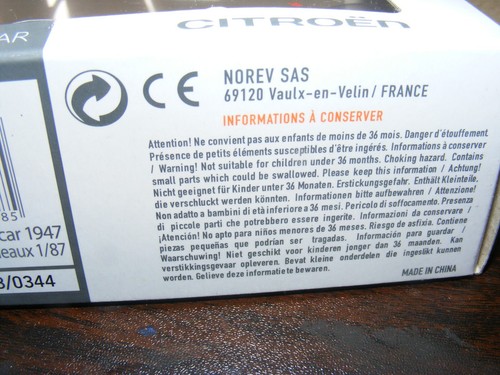 Norev HO Scale Citroen Bus - Picture 2 of 2