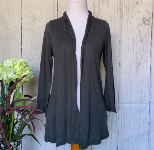 Michael Stars Shawl Cardigan Top Gray OS NWT