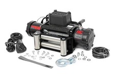 Rough Country 9500lb 12v Electric Pro Series Winch Wsteel Cable Pro9500