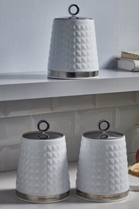 morphy richards dimensions tea coffee sugar canisters