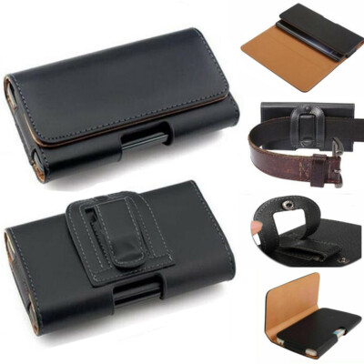 Universal PU Leather Belt Clip Hip Pouch for Mobile Phones Case Protection  Cover