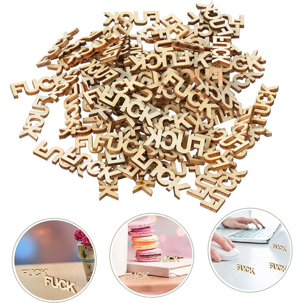 Bulk cheap wooden letters