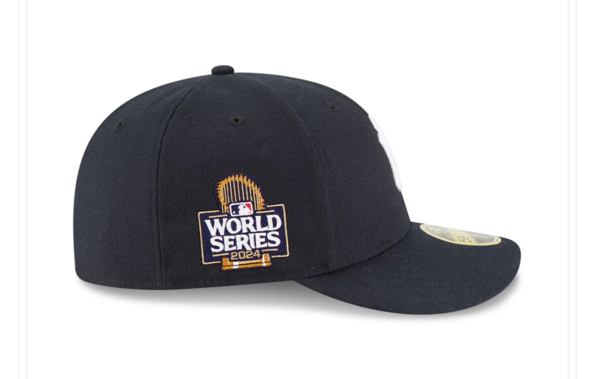 ウェア 59FIFTY 2024 MLB World Series SidePatch Los Angeles Dodgers 2024 World Series Champions Trophy Side