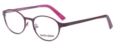 Marie Claire MC6236-PRE Ladies Round Designer Reading Glasses in Purple Red 46mm