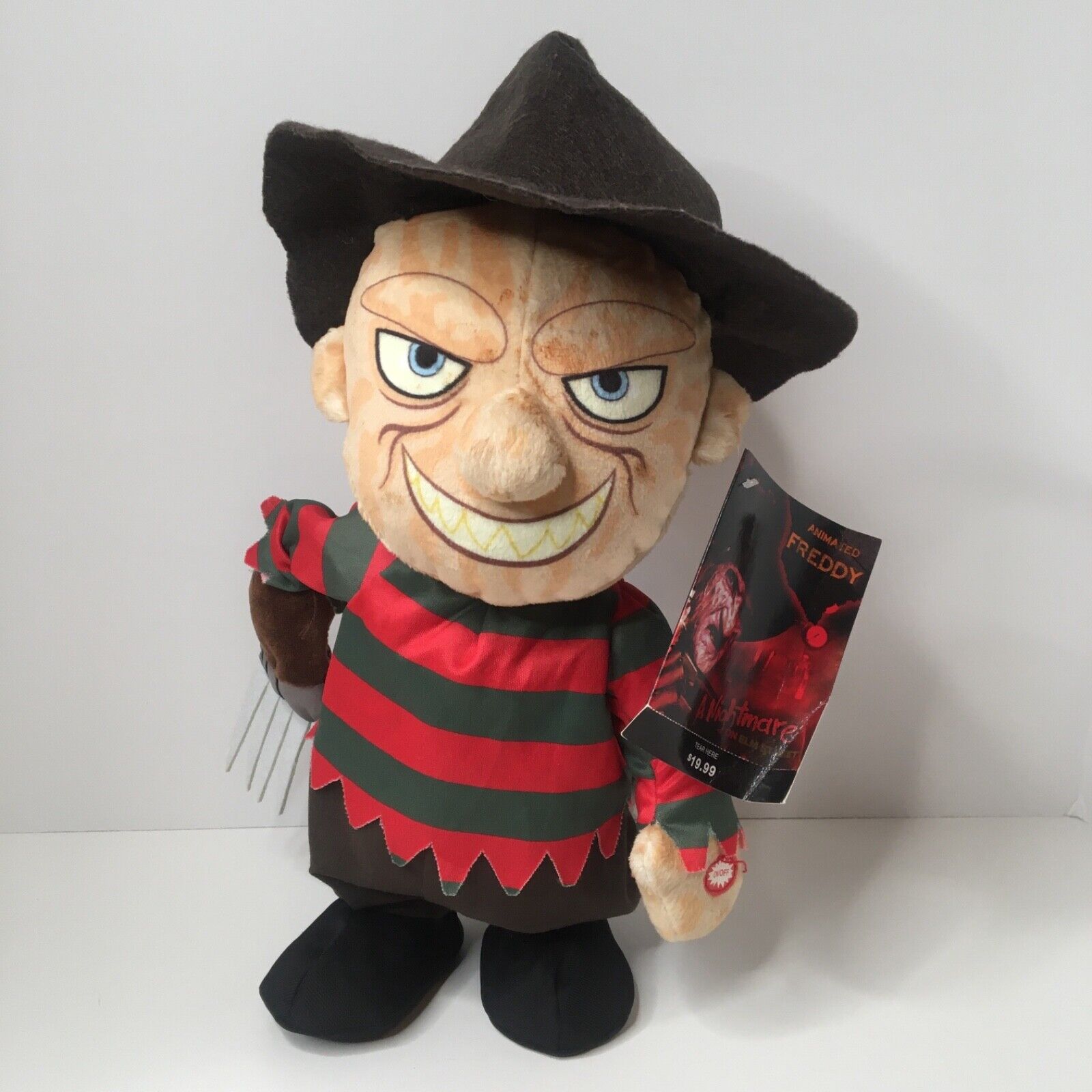 Animated Freddy Krueger Nightmare on Elm Street Plush Figure 12\