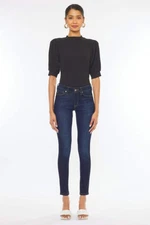 Kan Can Mid Rise Basic Super Skinny Jeans