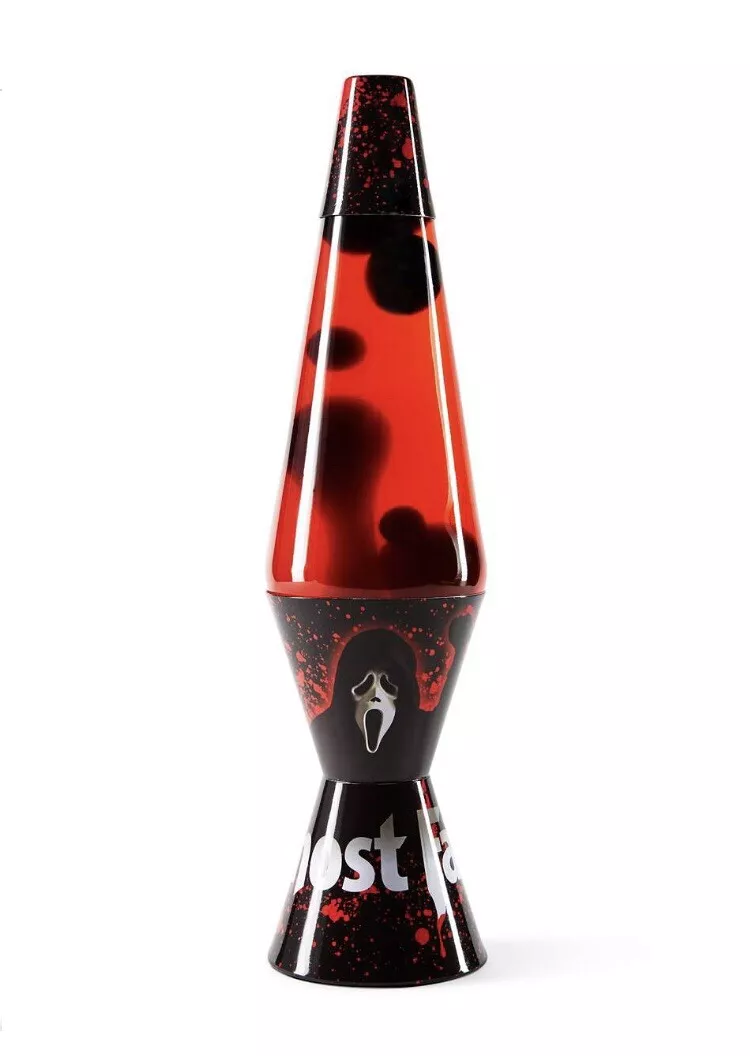 Lava lamp red and black deals