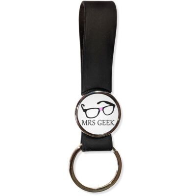 Mrs Geek Silikon Loop Schlüsselanhänger (35 mm x 120 mm)