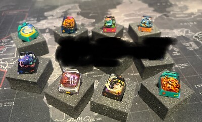 S-Craft Pokémon Keycap Bundle, 11 Cherry MX Keycaps!!