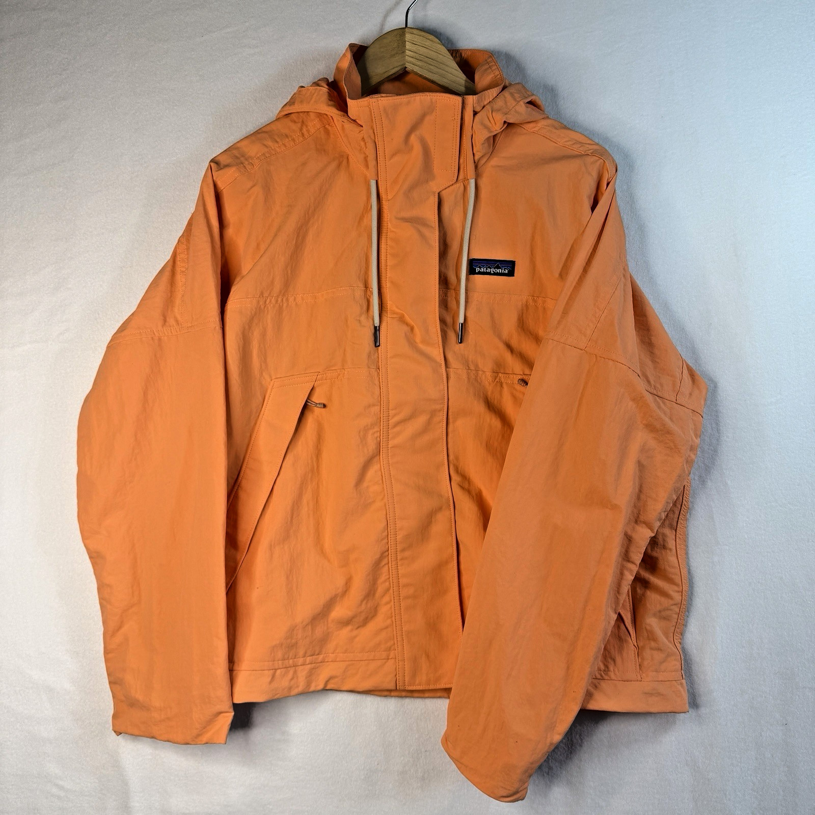 Patagonia Skysail Jacket Orange Women's Medium Relaxed Fit NetPlus Recycled NWT