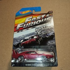 2014 Hot Wheels 69 Dodge Charger Daytona car #8/8 Fast & Furious 6 