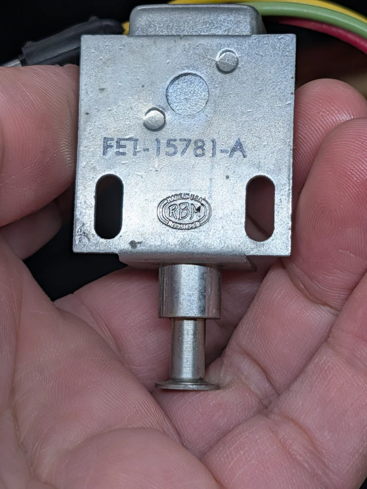 Nuevo de Lote Antiguo 1958 Ford Fairlane 500 Skyliner techo erecto convertible interruptor superior Foto 3 de 4