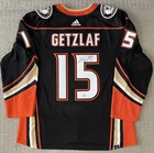 Ryan Getzlaf Signed Anaheim Ducks Addias Authentic Jersey 54 Fanatics COA NHL