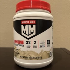 Muscle Milk Lean Muscle Vanilla Creme Protein Powder, 1.93 Pound exp. 12/2025