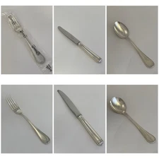CHRISTOFLE Malmaison Silver Plate Replacements YOUR CHOICE Fork ~ Spoon ~ Knife