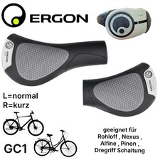 Ergon GC1 Rohloff / Nexus City Ergo Fahrrad komfort Griffe Ebike Tour
