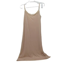 Marks & Spencer Full Slip Womens 14 Long Adjustable Lace Trim Lingerie