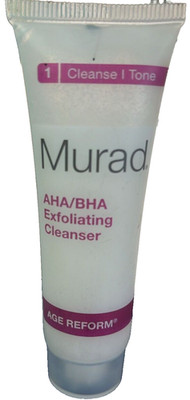 Murad AHA BHA Exfoliating Cleanser - Travel Size 1oz 30ml - New