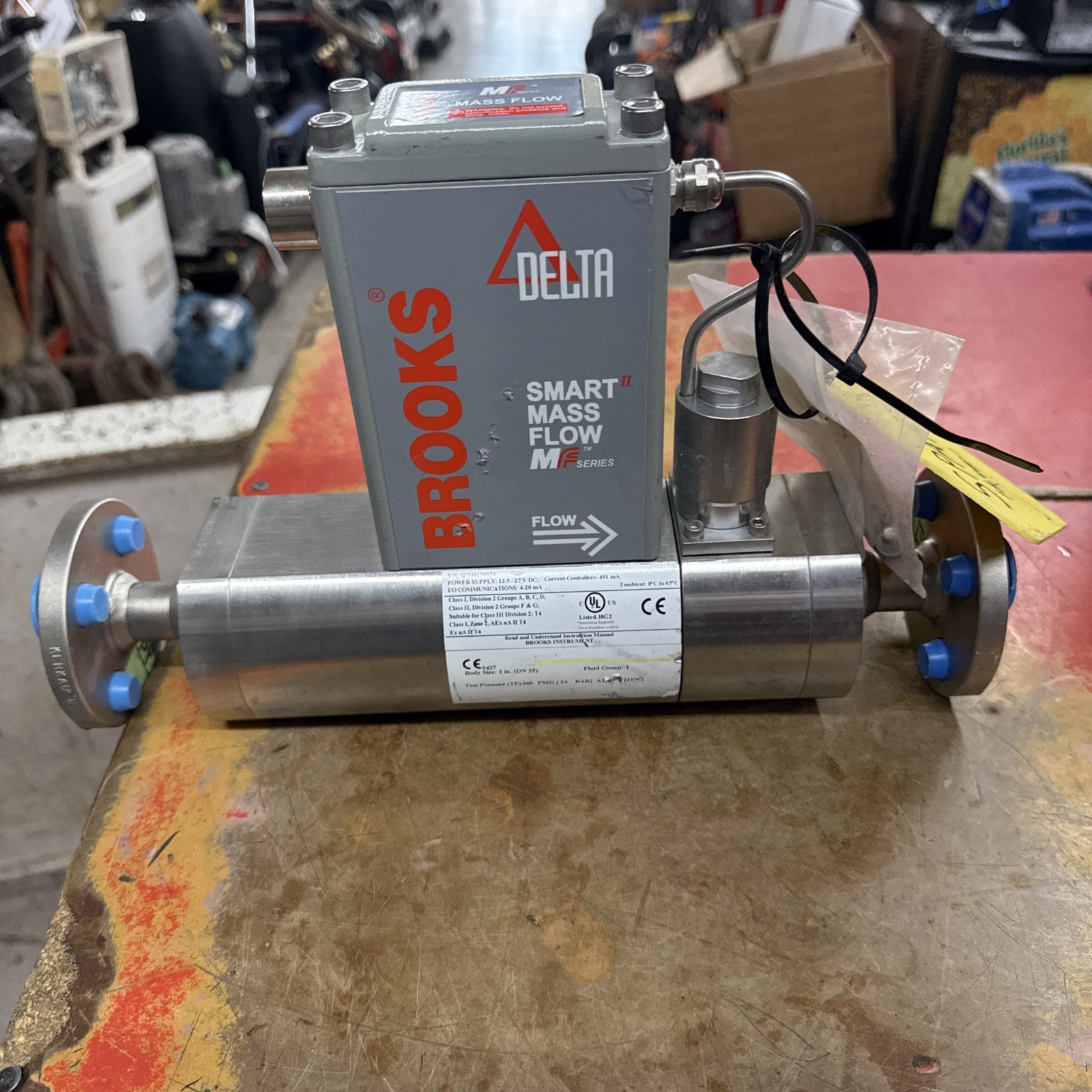 BROOKS SMART MASS FLOW METER SLAMF53S3EAB2K2A3
