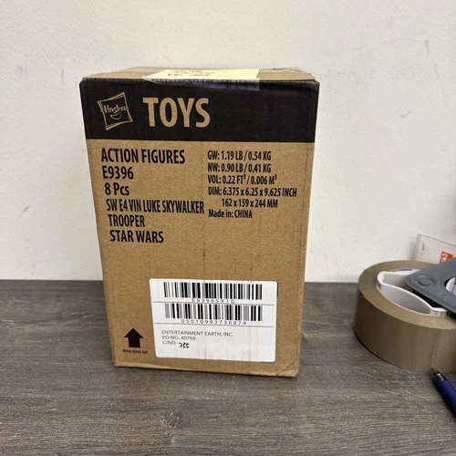 STAR WARS TVC VINTAGE CASE of 8: - VC169 LUKE SKYWALKER STORMTROOPER  SEALED