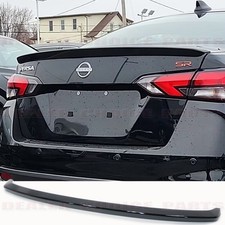 For 2020-2025 Nissan Versa Sedan Factory Style Spoiler Painted Gloss Black