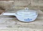 Vintage Corning Blue Cornflower Sauce Pan With Lid P 83 B 6 1/2" — photo 8