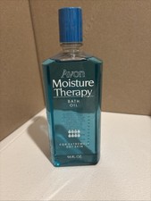 14 Fl. Oz. Avon Moisture Therapy Bath Oil For Extremely Dry Skin NOS Sealed