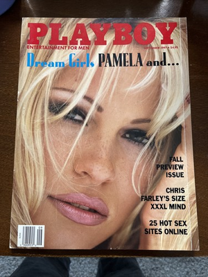 #ad Play Boy Magazine Vintage September 1997 Pamela Anderson and Jenny McCarthy $15.00