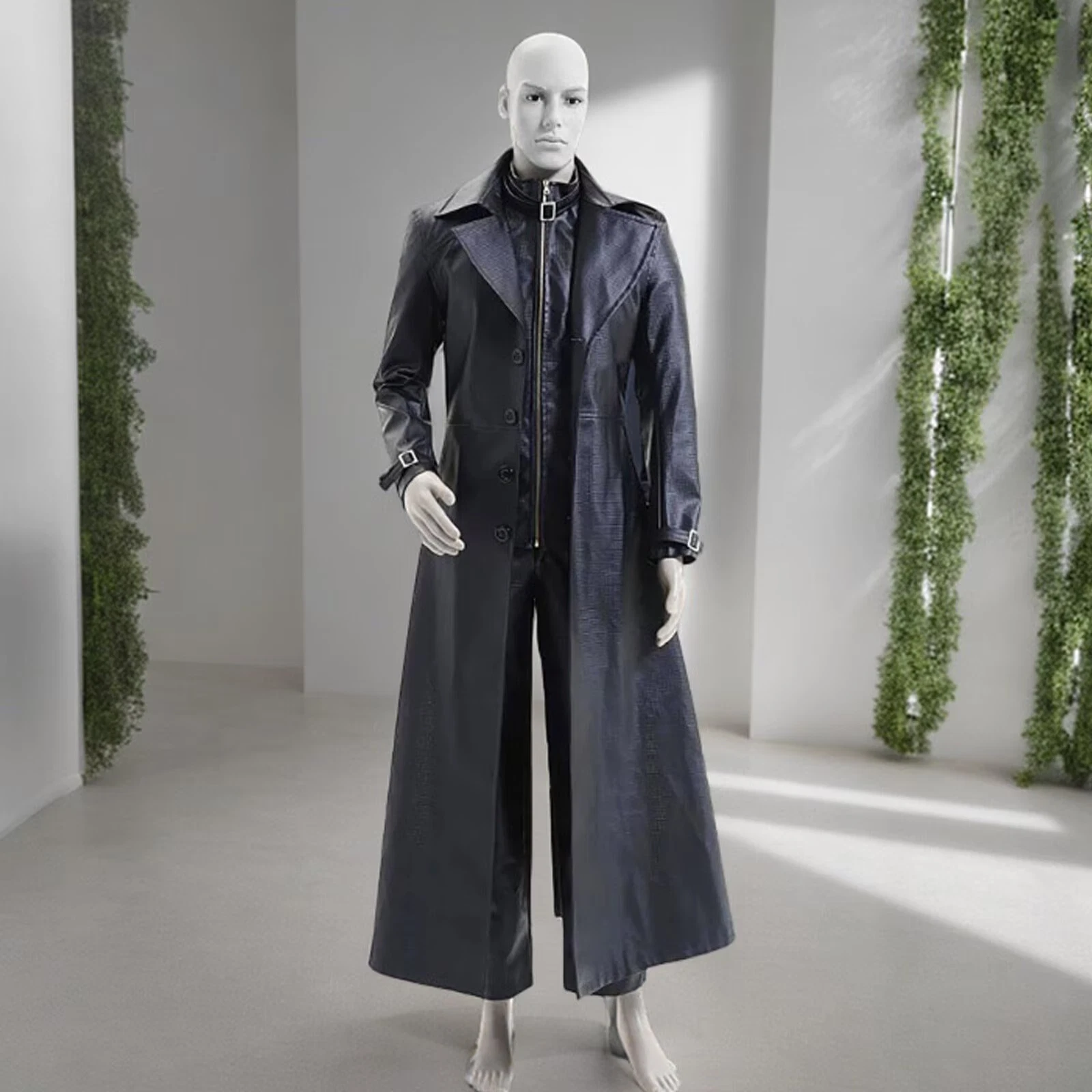 Cosplay Albert Genuine Mens Wesker Leather Trench Coat - Gaming Winter Long Coat
Opens in a new wind
