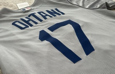 Nike Authentic Los Angeles Dodgers Gray Shohei Ohtani #17 Jersey