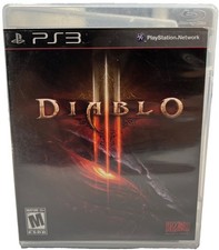 Diablo III (Sony PlayStation 3, 2013) Blizzard PS3 Complete w/Manual