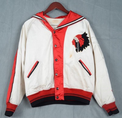 Wilson 1940's Men's SEMO Southeast Missouri Satin Bomber Jacket Size 42