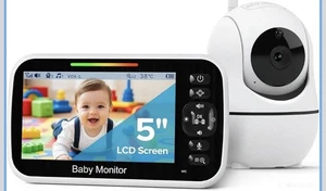 GoodBaby 5" Baby Monitor with Camera and Audio
