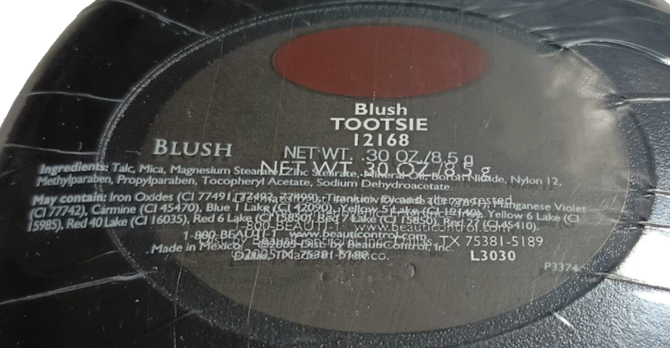 BC Beauticontrol (2005) Tootsie Blush (12168)- New, Sealed - Image 2 of 3