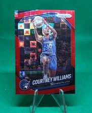 2025 Panini Prizm WNBA /199 Red Pandora Courtney Williams Minnesota Lynx