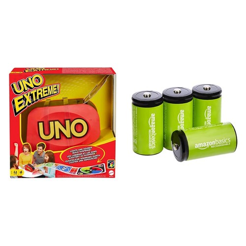 Mattel Games UNO Extreme, Jeux De Cartes Familial Pour Enfants Et Adultes, Jeu D - Photo 1/10
