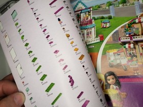 Lego Friends Stephanie's House 41314 Instruction Manual ONLY 