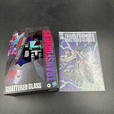 Transformers Shattered Glass Blaster & Rewind Pulse Exclusive With Comic Book