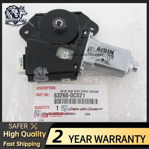NEW Toyota 63260-0C021 Sunroof Motor 2008-2020 Sequoia 2007-2020 Tundra OE Spec