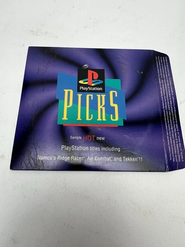 PlayStation Picks Demo Disc (PS1) Namco’s Ridge Racer, Air Combat, And Tekken!