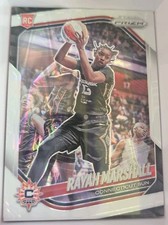 2025 Panini Prizm WNBA - Rayah Marshall #47 White Seismic (RC) Sun NM Pack Fresh