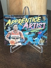 2019-20 Panini Court Kings Apprentice Artists Admiral Schofield #16 RC Wizards
