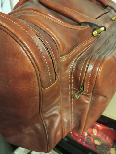 The Bridge Leather Travel Bag - Picture 11 of 21