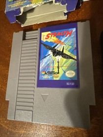 Vintage 1989 Stealth ATF Game for Nintendo NES w/Box and Manual