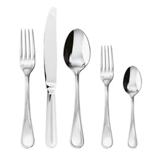 SAMBONET, ITALY  "CONTOUR"  Flatware place setting, 5 pieces