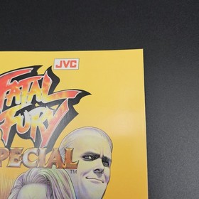 Sega CD - Fatal Fury Special - Complete w/Manual & Reg Card - Authentic - Tested