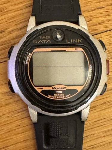 Timex Microsoft Data Link Indiglo Men's Vintage Quartz Watch
