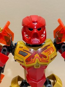 LEGO BIONICLE Tahu - Master of Fire 70787 Complete + Instructions and Gold Mask